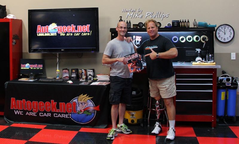 Bill Rodgers from Detailing World at Autogeek with Mike Phillips