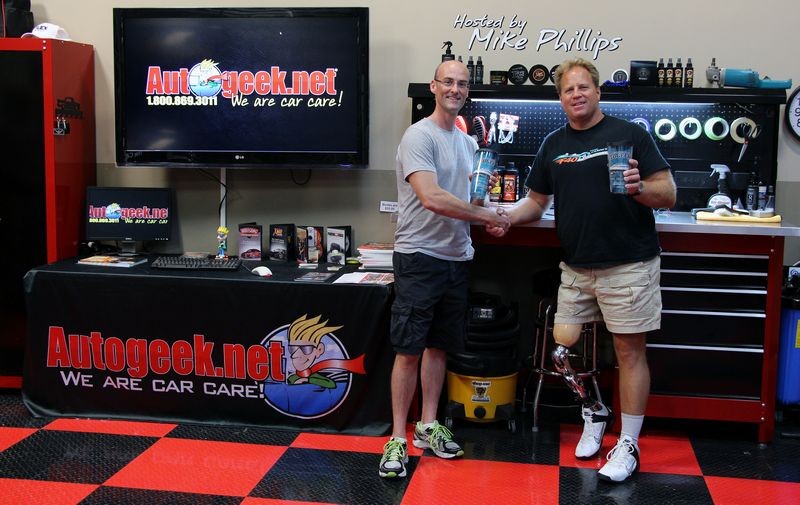 Bill Rodgers from Detailing World at Autogeek with Mike Phillips
