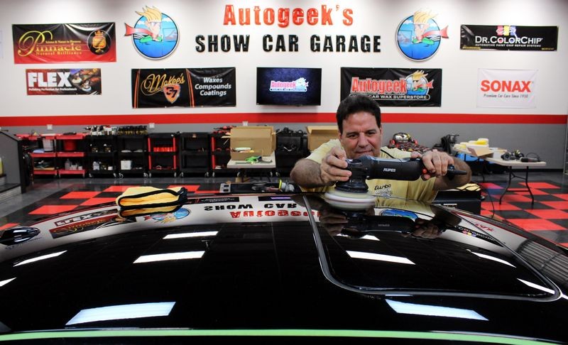 Black BMW Z3 and Black Nissan Altima Detailing Black Paint
