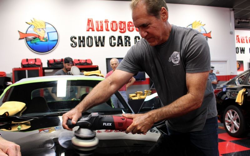 Black BMW Z3 and Black Nissan Altima Detailing Black Paint