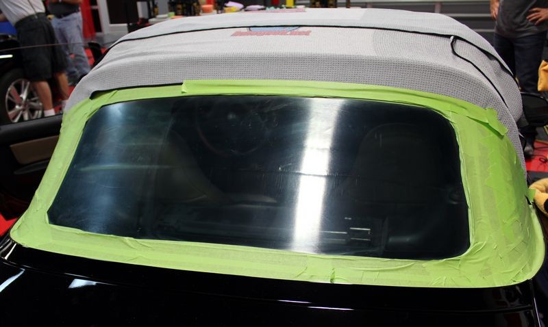 Black BMW Z3 and Black Nissan Altima Detailing Black Paint