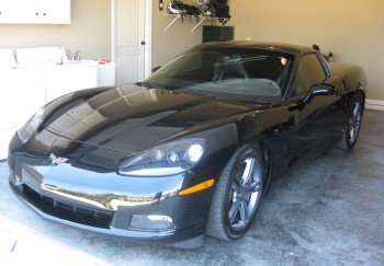Black Corvette Z06