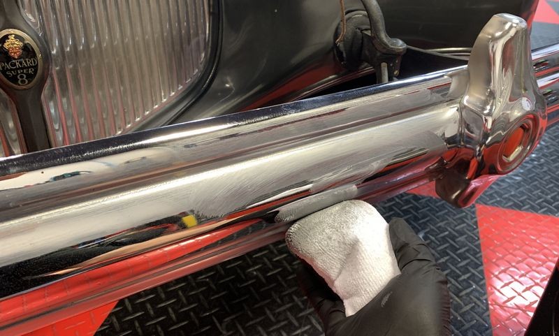 BLACKFIRE Metal Polish Sealant 1937 Packard