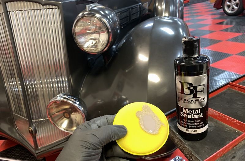 BLACKFIRE Metal Polish Sealant 1937 Packard