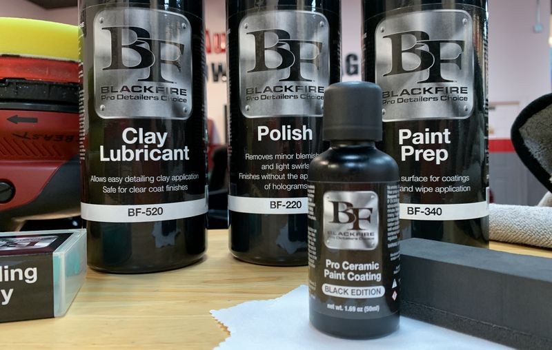 BLACKFIRE Pro Ceramic Paint Coating Black Edition