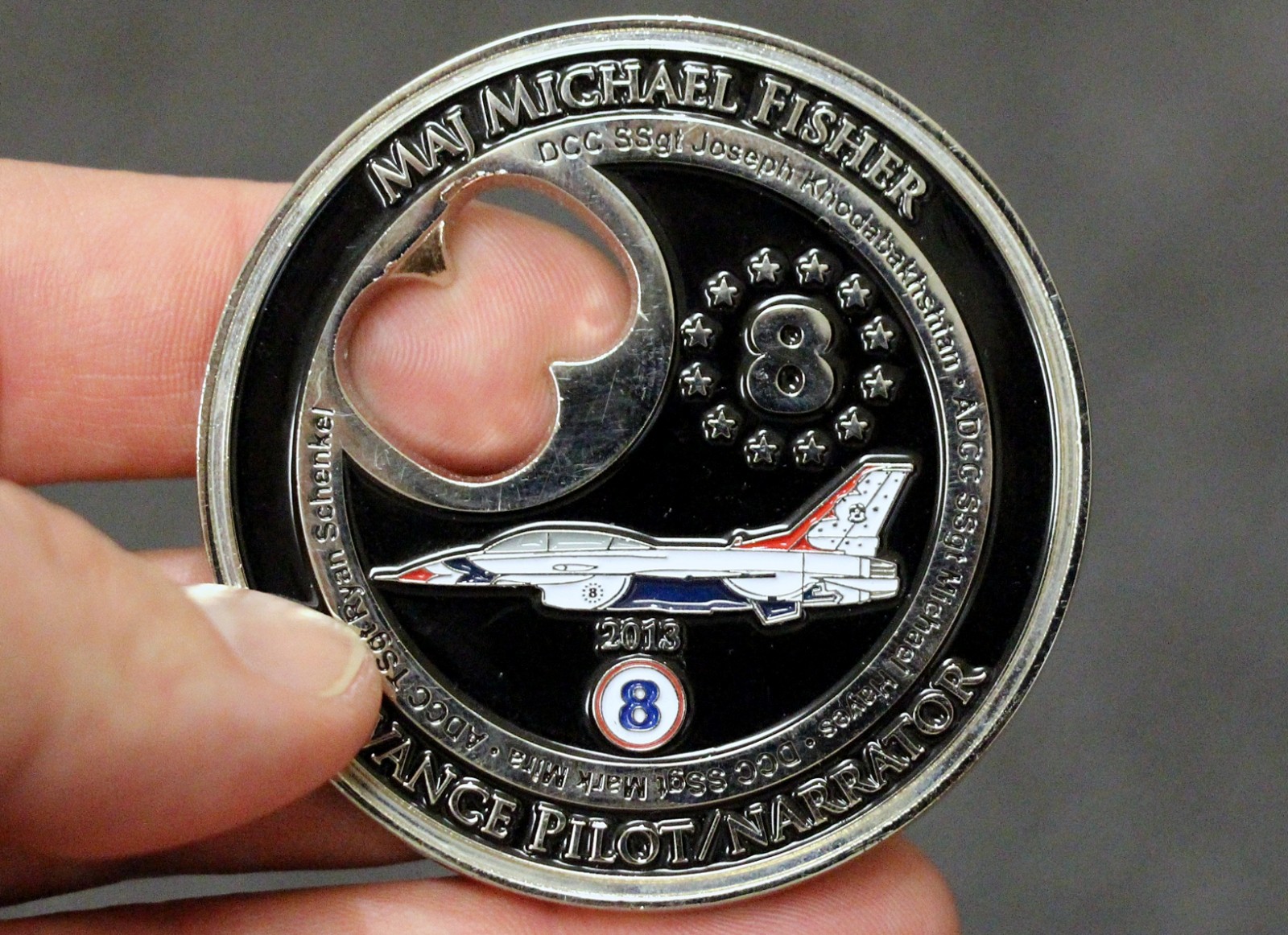 Blue Angels Medallion Mike Phillips