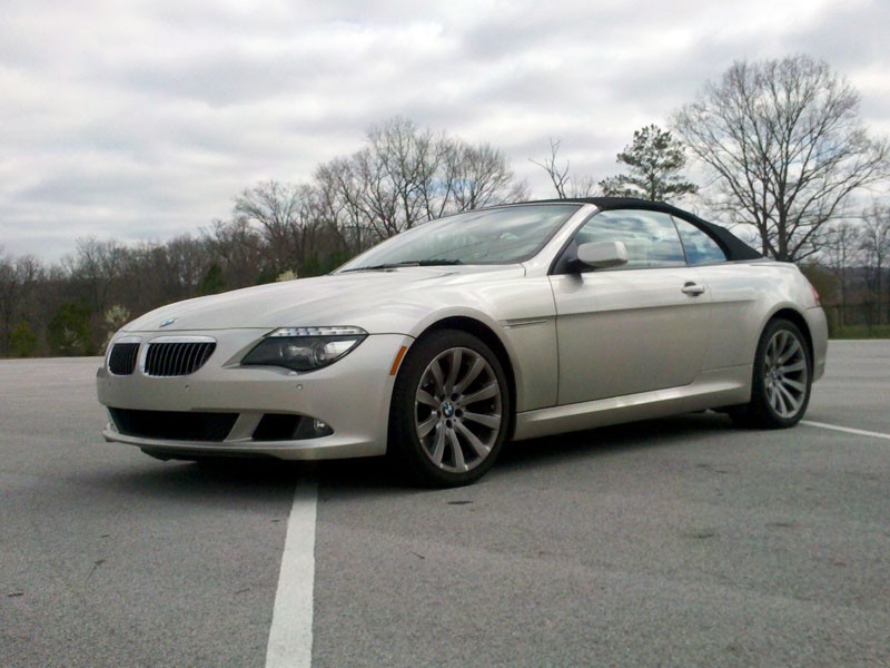 BMW 650i as picked up