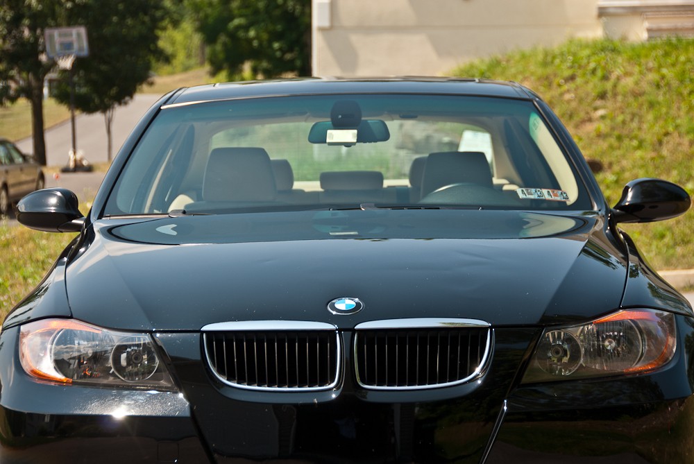 BMW FRONT WITH NON DETAILED BUMPERS