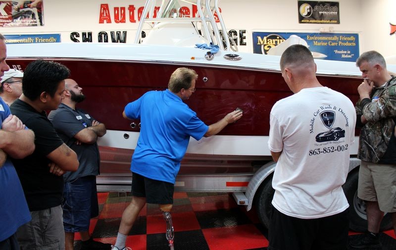 Boat Detailing Classes with Mike Phillips at Autogeek.com