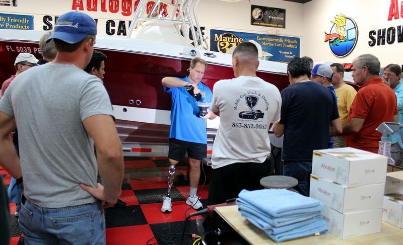 Boat Detailing Classes with Mike Phillips at Autogeek.com