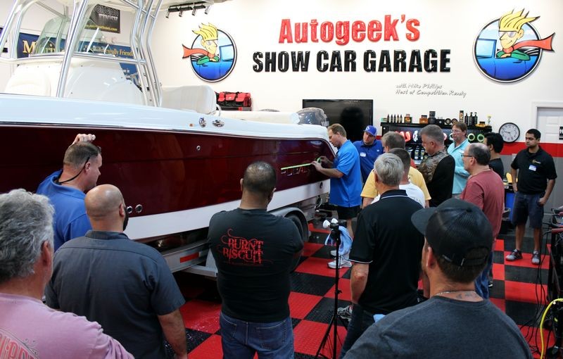 Boat Detailing Classes with Mike Phillips at Autogeek.com