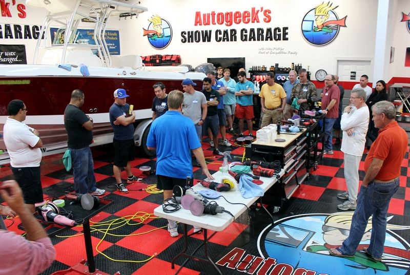 Boat Detailing Classes with Mike Phillips at Autogeek.com