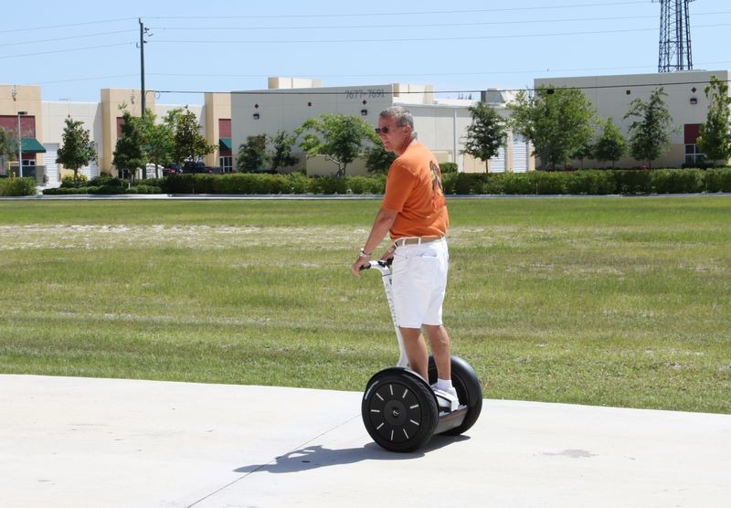 Bob on a Segway