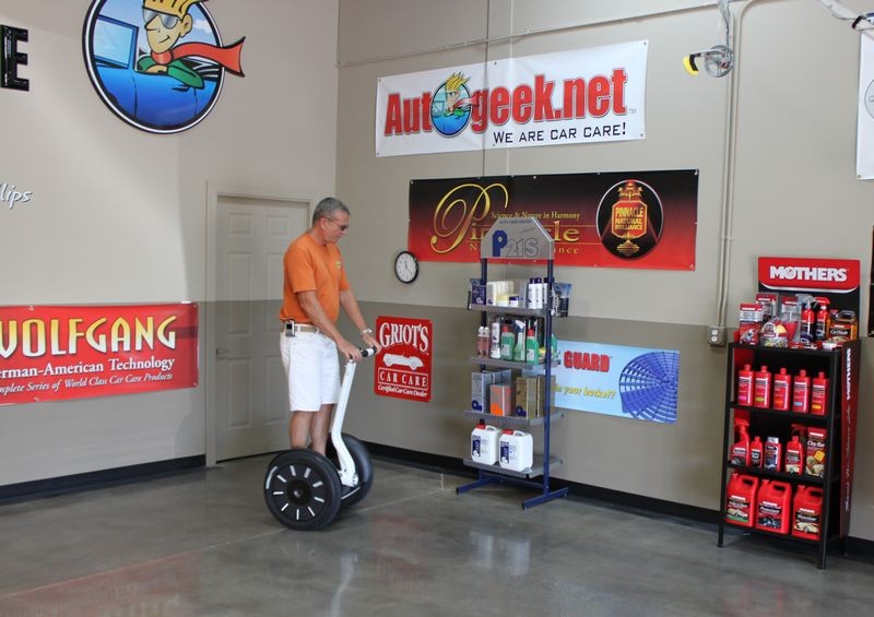 Bob on a Segway