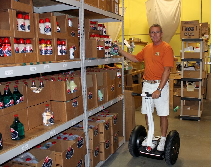 Bob on a Segway