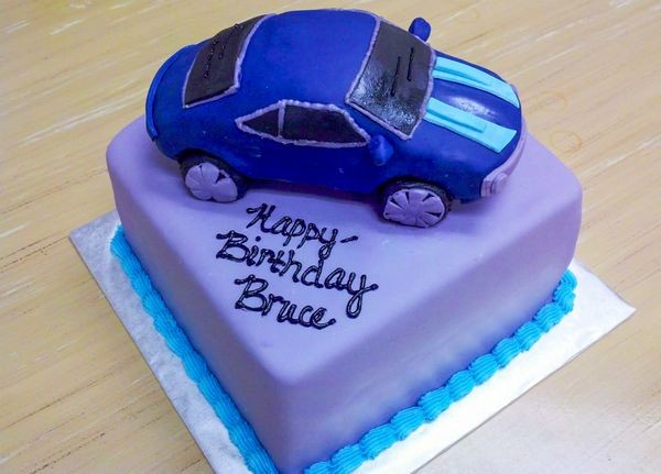 Bruce Birthday Cake