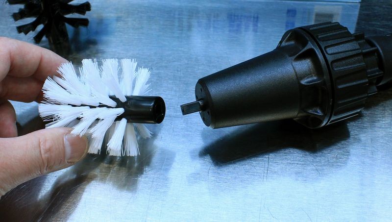 Brush Hero Water Powered Wheel Cleaning Brush