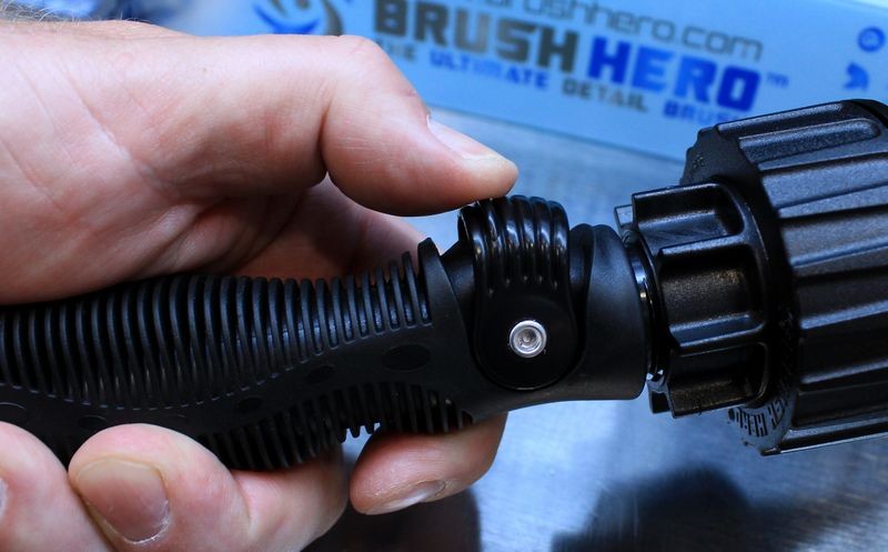 Brush Hero Water Powered Wheel Cleaning Brush
