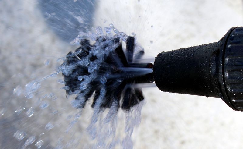 Brush Hero Water Powered Wheel Cleaning Brush