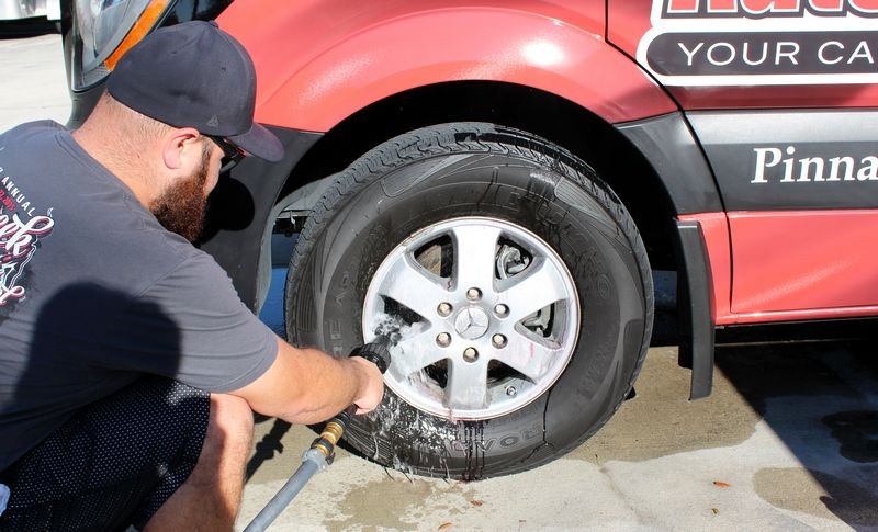 Brush Hero Water Powered Wheel Cleaning Brush