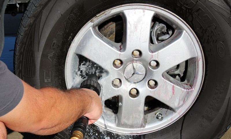 Brush Hero Water Powered Wheel Cleaning Brush