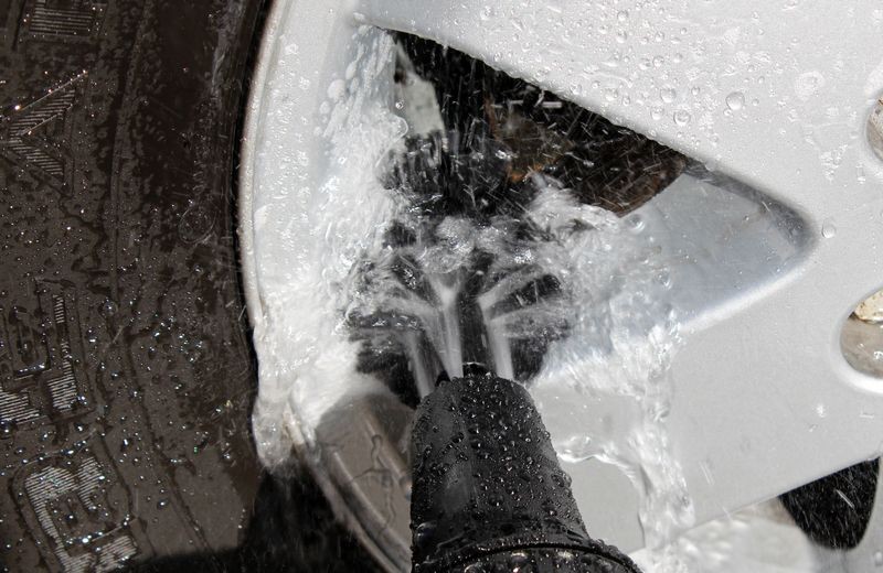 Brush Hero Water Powered Wheel Cleaning Brush