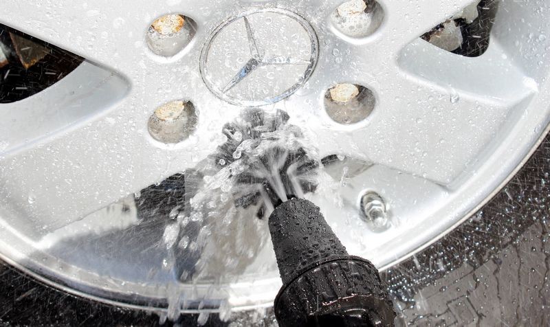 Brush Hero Water Powered Wheel Cleaning Brush
