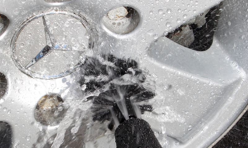 Brush Hero Water Powered Wheel Cleaning Brush