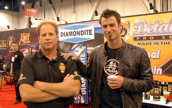 Bryan Fuller and Mike Phillips at Autogeek SEMA 2011