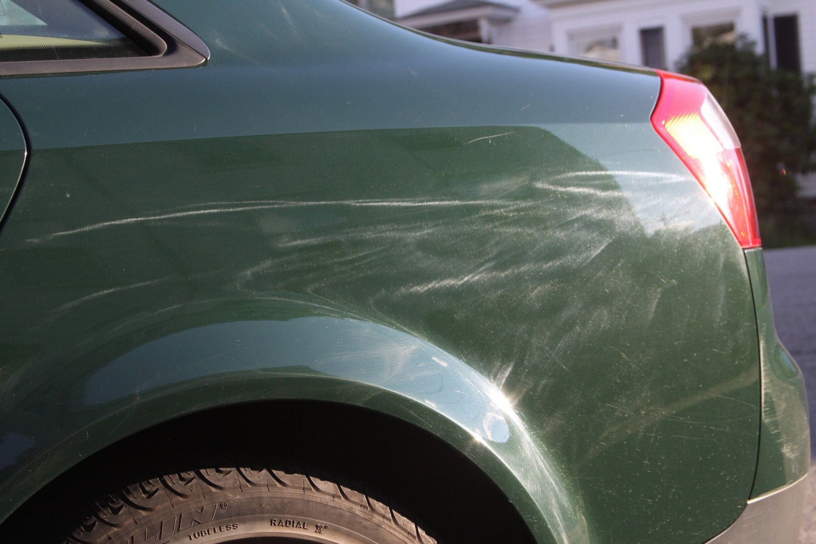Buffer swirls from pro detailer
