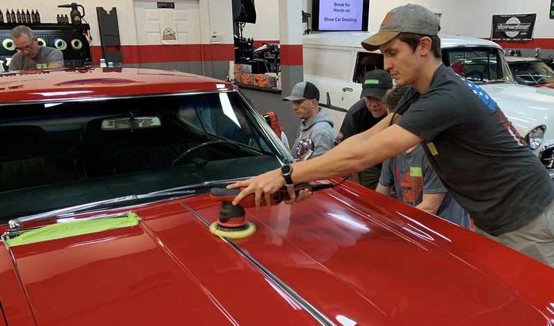 Car Detailing Classes Mike Phillips Paint Correction Ceramic
