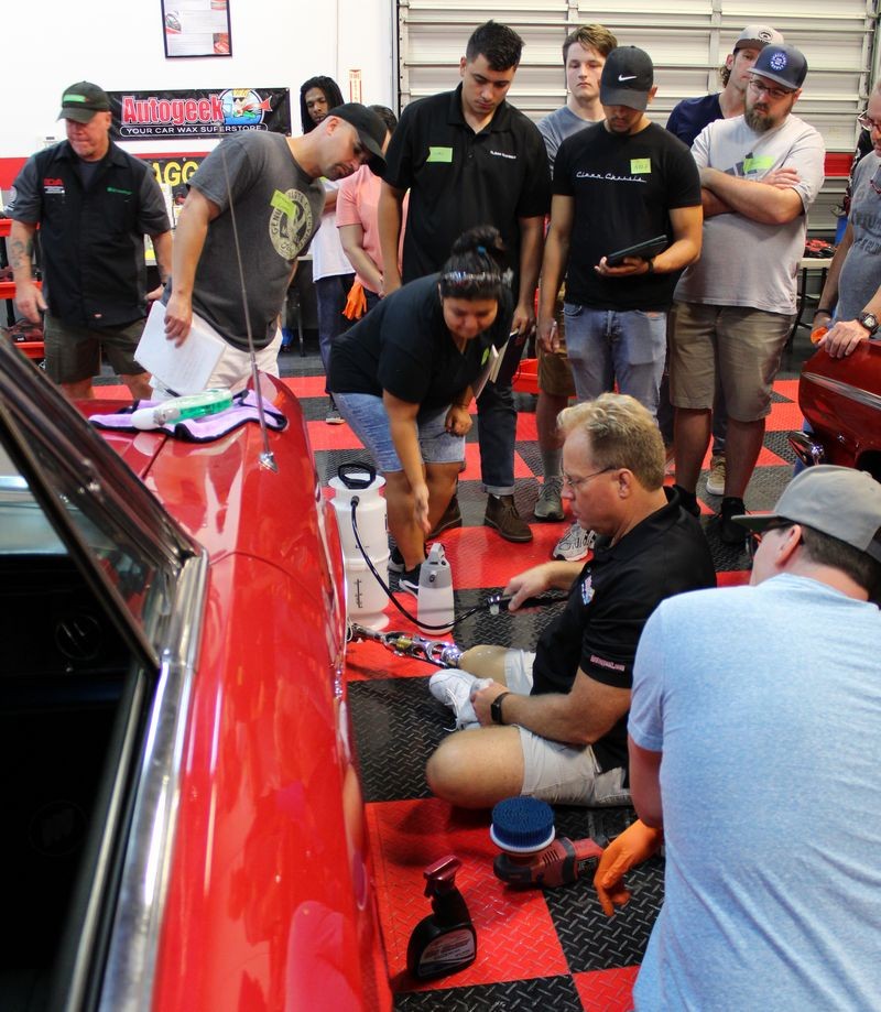Car Detailing Classes Mike Phillips Paint Correction Ceramic