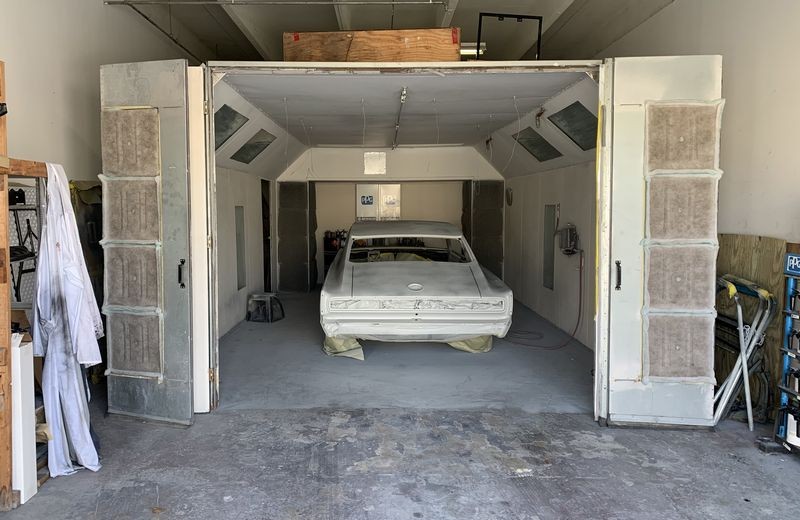 Car Paint Booth Mike Phillips how to paint a car