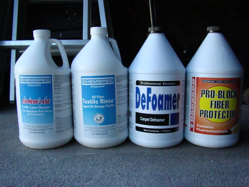 Carpet Cleaning Chemicals
