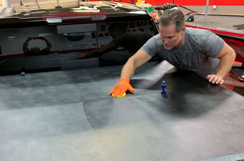 CarPro Leather Coating Truck Tonneau Cover