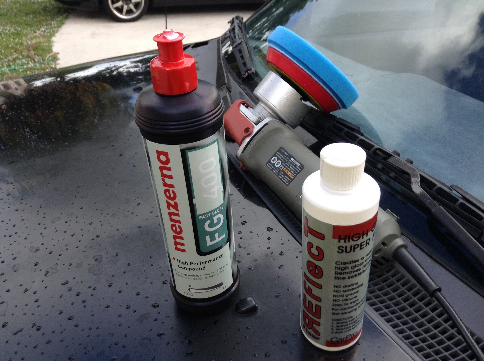 Carpro reflect / Menzerna FG400