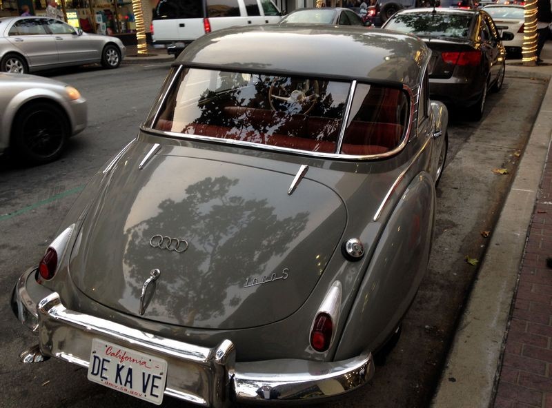 Cars on display at Pebble Beach Concours De Elegance
