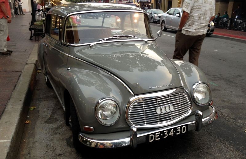 Cars on display at Pebble Beach Concours De Elegance