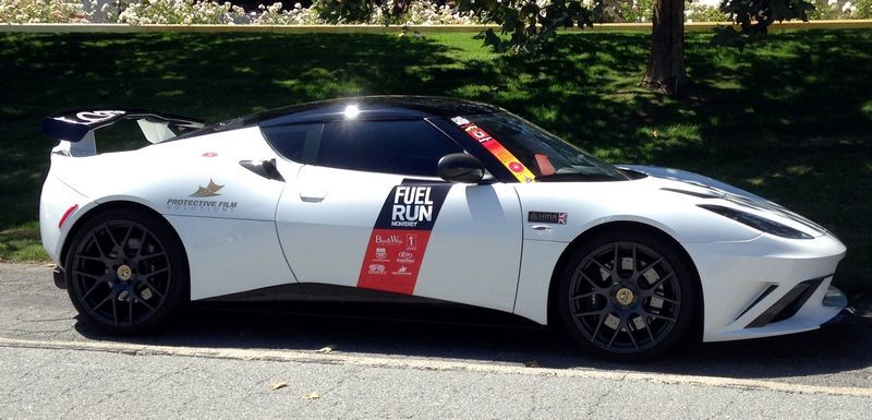 Cars on display at Pebble Beach Concours De Elegance