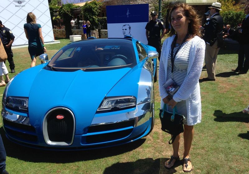 Cars on display at Pebble Beach Concours De Elegance