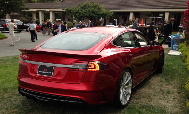 Cars on display at Pebble Beach Concours De Elegance