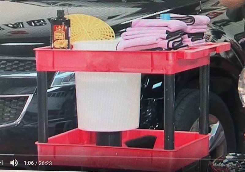 Cart for rinseless wash Mike Phillips