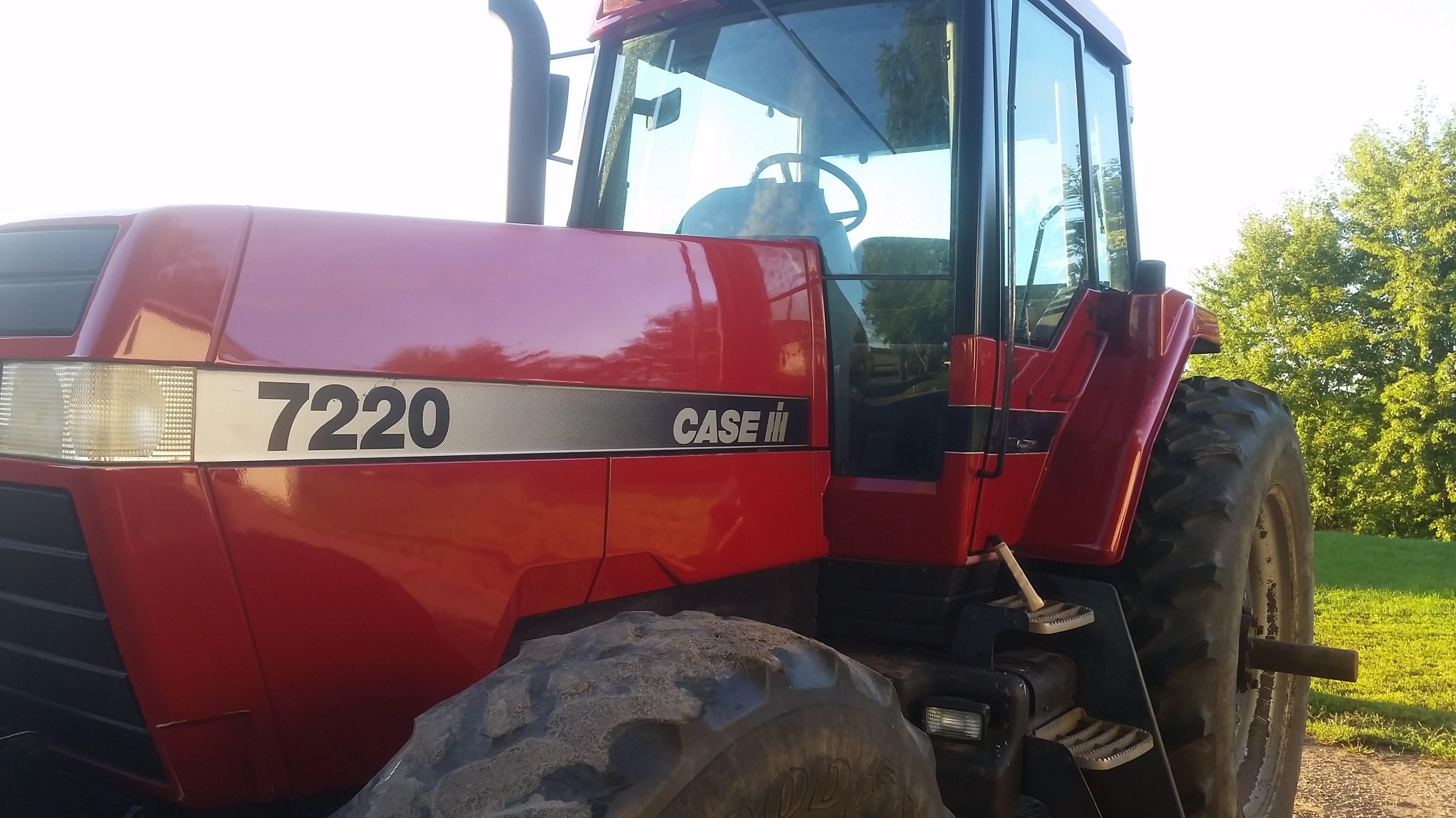 Case tractor