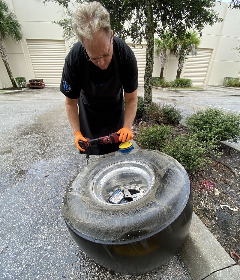 Ceramic Tire Coating Dressing Machine Scrubbing FLEX Mike Phillips