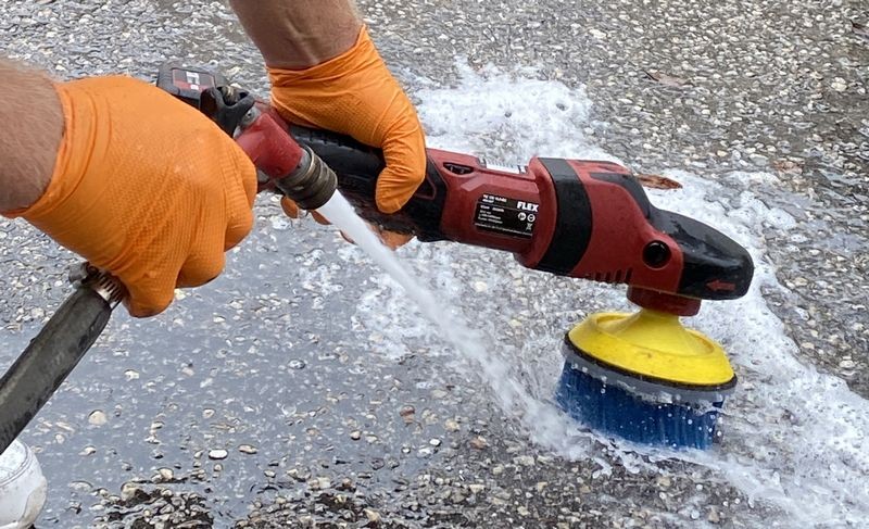 Ceramic Tire Coating Dressing Machine Scrubbing FLEX Mike Phillips