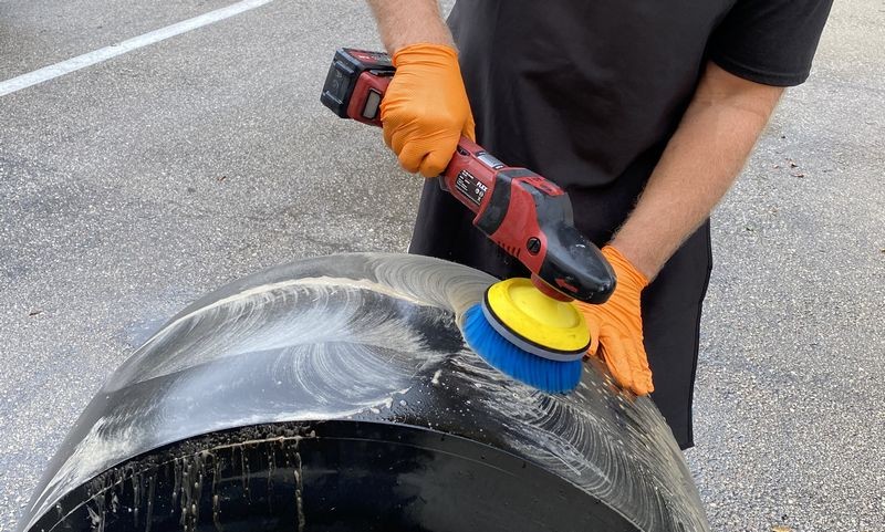 Ceramic Tire Coating Dressing Machine Scrubbing FLEX Mike Phillips