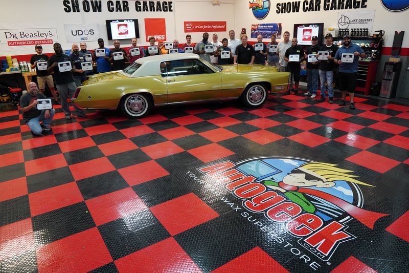 Certified Graduates Mike Phillips September 2020 Detailing Class