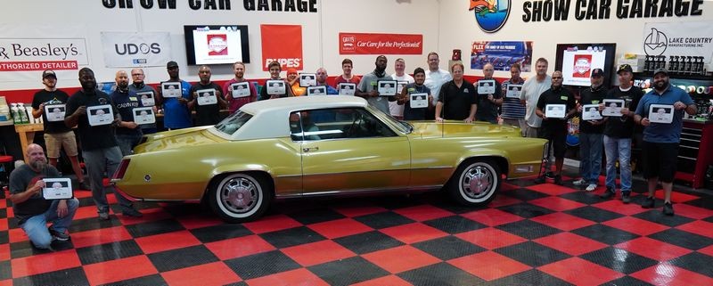 Certified Graduates Mike Phillips September 2020 Detailing Class