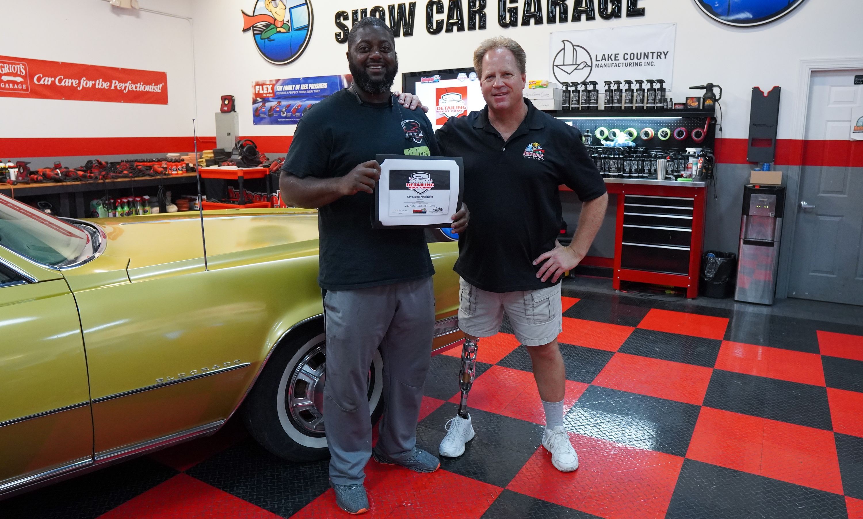 Certified Graduates Mike Phillips September 2020 Detailing Class