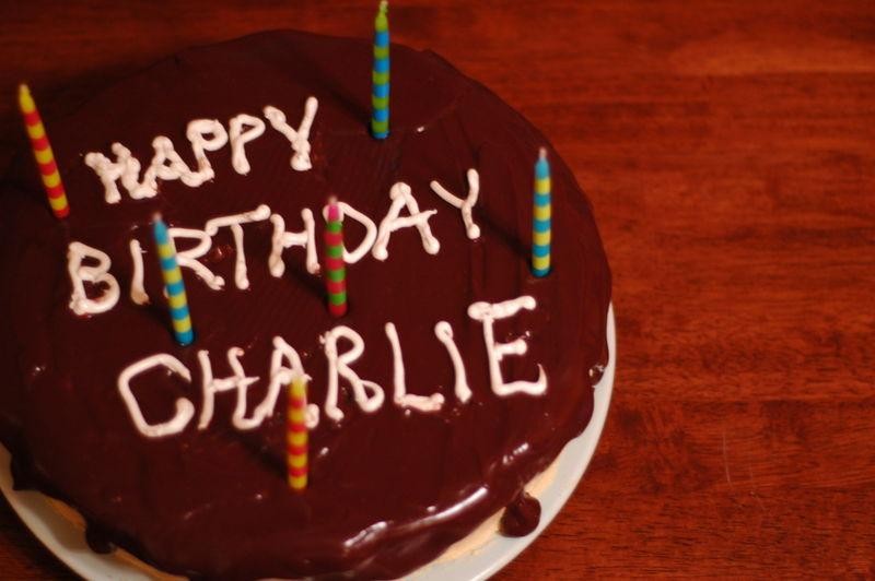 Charlie Birthday Cake
